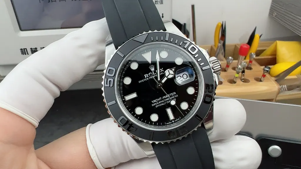 Clean Factory Yacht-Master White Gold Rolex 3235 Movement Review & Craftsmanship Breakdown
