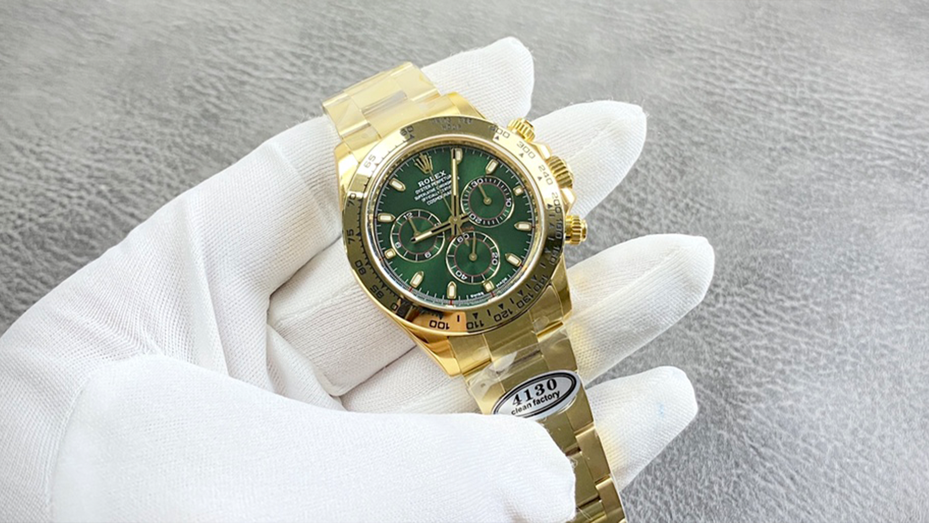 Clean Factory Watches Green Gold Daytona 4130 Review: Is It Worth Buying?